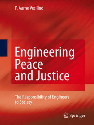 cover image of Engineering Peace and Justice